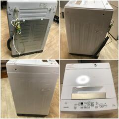 【松本市引き取り限定】TOSHIBA全自動洗濯機4.5kg（2022年）の画像