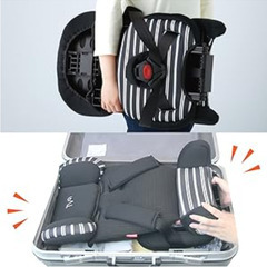 【取引中】日本育児 / チャイルドシート　デニム★トラベルベストECプラスの画像