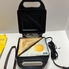【新品未使用】　EUPA ホットサンドメーカー TSK-225 ⚫︎の画像