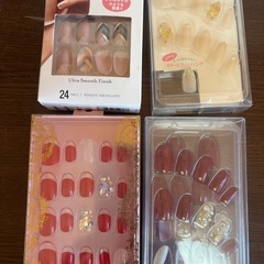 ネイルチップ、ネイルシールの画像
