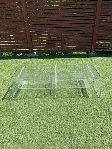 大塚家具　アクリルテレビラック　定価158,000円前後