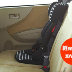 【取引中】日本育児 / チャイルドシート　デニム★トラベルベストECプラスの画像