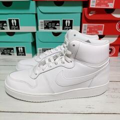 NIKE　メンズ　ナイキ　白　ミッド　エバノン　スニーカー