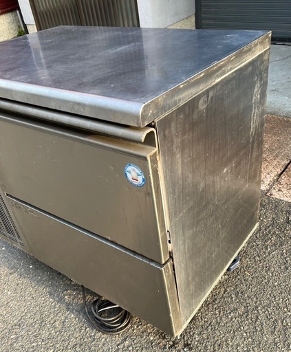 【動確済み】2019年 フクシマ 業務用 製氷機 チップアイス FIC-A100CTL 単相100V 100キロタイプ アンダーカウンター 幅900×奥行600×高770