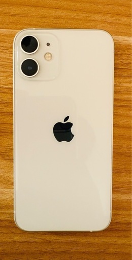 【美品】iPhone 12 mini 128Gホワイト SIMフリー 本体