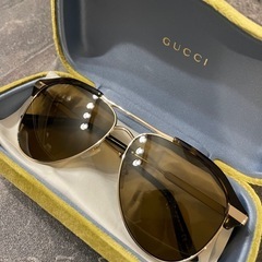 GUCCI ブラウン サングラス ケース、ギャランティ付きの画像