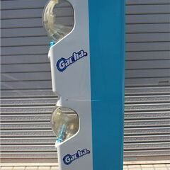 ユージン　ガチャガチャ本体　上下2段　ガチャ筐体　鍵付き　キャスター付きの画像