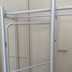 室内物干し　ホワイト　折りたたみ式　の画像