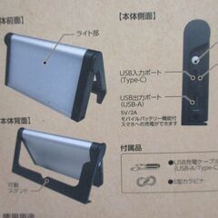 イチネンMTM BTK-CP501R LED投光器 未使用 【ハンズクラフト宜野湾店】の画像