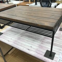 ★ジモティ割あり★  ローテーブル ブラウン H35×W93×D...