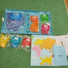 くもんの世界地図パズルの画像