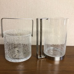 アダム&イブアイスペールと水差しの画像