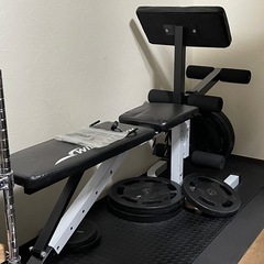 WILD FIT アジャスタブルベンチ 一式の画像