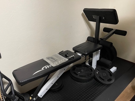 WILD FIT アジャスタブルベンチ 一式