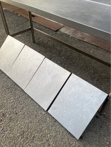 業務用 コンロ台 作業台 調理台 1300×450×630+BG150 焼き台 厨房 ガス