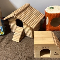 ハムスター用品　トイレ用部屋用遊び用の画像