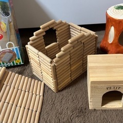 ハムスター用品　トイレ用部屋用遊び用の画像