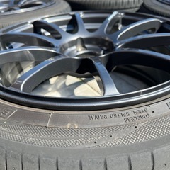 お話中　
アドバンレーシング　17インチ7.5J+41 コンケイブ　アクア装着品の画像