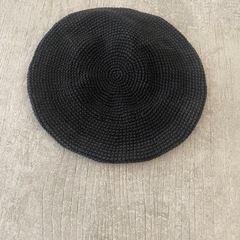 アニエスベー ベレー帽 ブラック 黒の画像