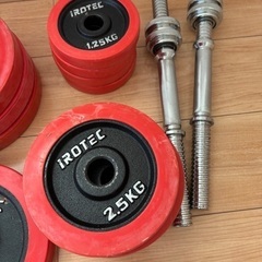 iROTEC  アイロテック　ダンベル　セット　トレーニングの画像