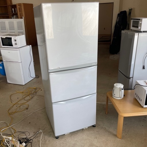 TOSHIBA 冷蔵庫【オート製氷付き】340L