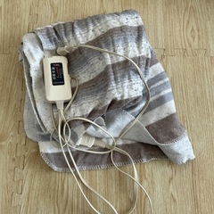 【差し上げます】洗える電気しき毛布