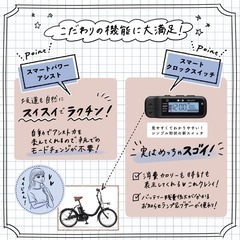 【電動自転車】YAMAHA PAS CITY-C Black Limitedの画像