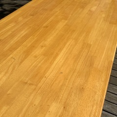 木製テーブルのみ210cmの画像