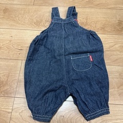 ミキハウス　オーバーオール70〜80の画像