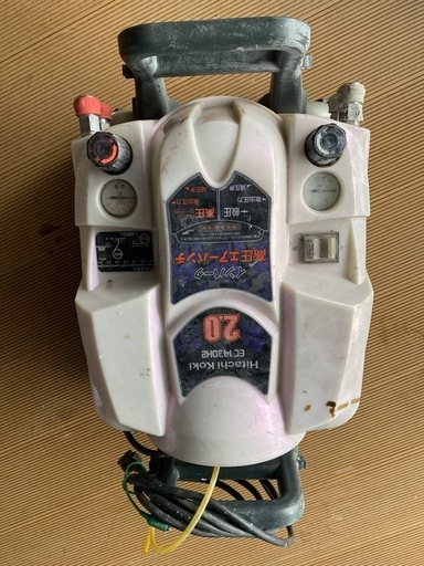 hitachi koki ec1430h2 日立工機　高圧エアコンプレッサ　エアーパンチ