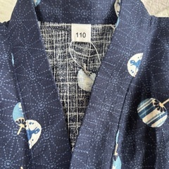 【未使用⭐︎美品】110cm男の子　甚平の画像