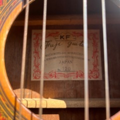 FUJI GUITAR フジギター MODEL NO 120 日本製 アコギ の画像