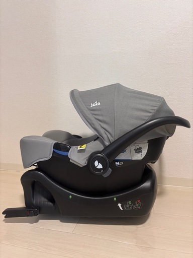 Joie アイスナグISOFIX アイベースセットグレー