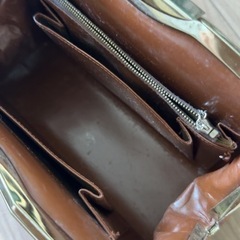 クロコダイル レザー レディース バンドバッグの画像