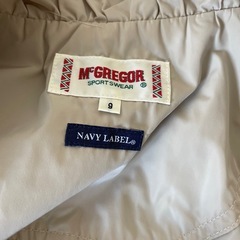 McGREGOR ウィンドブレーカーの画像