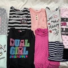 女の子　洋服たくさん　サイズ１４０から１５０㎝の画像