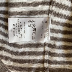 (お話中)ラコステ　ボーダーカーディガン　7分袖の画像