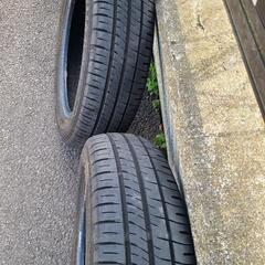 ダンロップ　155 65 14 2023年製造 バリ溝　2本の画像