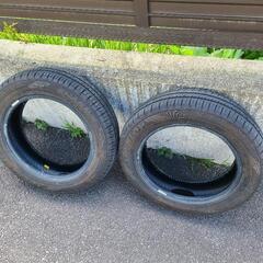 ダンロップ　155 65 14 2023年製造 バリ溝　2本の画像