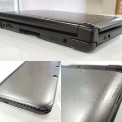 ニンテンドー 3DS LL SPR-001 シルバー×ブラック 専用拡張スライドパッド SPR-009 ACアダプター セット 札幌市 新道東店の画像