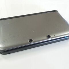 ニンテンドー 3DS LL SPR-001 シルバー×ブラック 専用拡張スライドパッド SPR-009 ACアダプター セット 札幌市 新道東店の画像