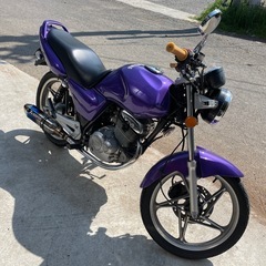 早い者勝ち❗️紫　ラメ　全塗装　EN125 160cc ボアアップ済み　早い　絶好調の画像