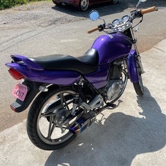 早い者勝ち❗️紫　ラメ　全塗装　EN125 160cc ボアアップ済み　早い　絶好調の画像