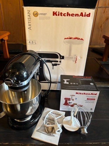 未使用キッチンエイド　スタンドミキサー　アルチザン