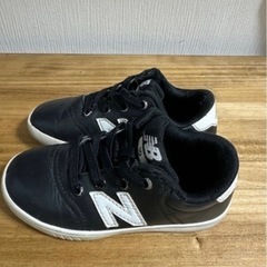 【美品】New Balance ニューバランス　ブラック　17cmの画像