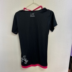 新品タグ付き　IGNIO Tシャツ　Oサイズ　ブラックピンク　の画像