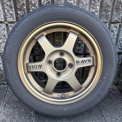 RAYS TE37？ 14インチ 5.5J + 45の画像