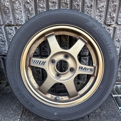 RAYS TE37？ 14インチ 5.5J + 45の画像