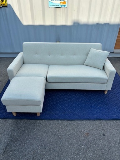 美品　L字ソファ　3人掛け