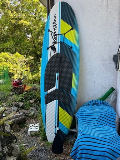 新品未使用のsup ボードとカバーとパドル